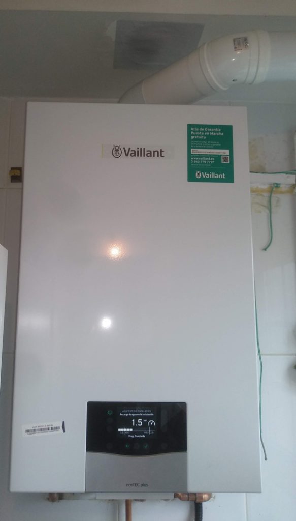 Caldera de condensación Vaillant en Ferrol