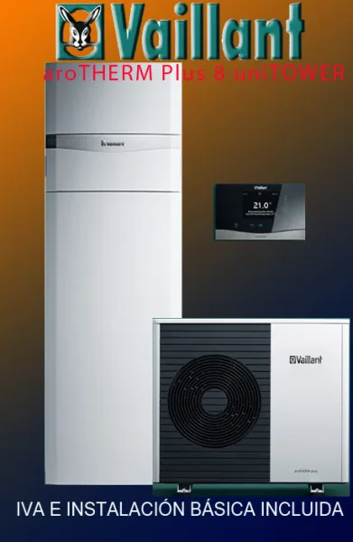 Aerotermia Vaillant aroTHERM Plus uniTOWER